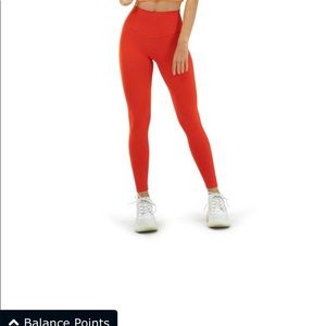 The select pant. Blood orange